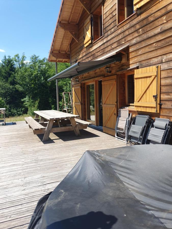 Chalet Des Charbonniers Avec Etang Saint-Maurice-sur-Moselle Dış mekan fotoğraf
